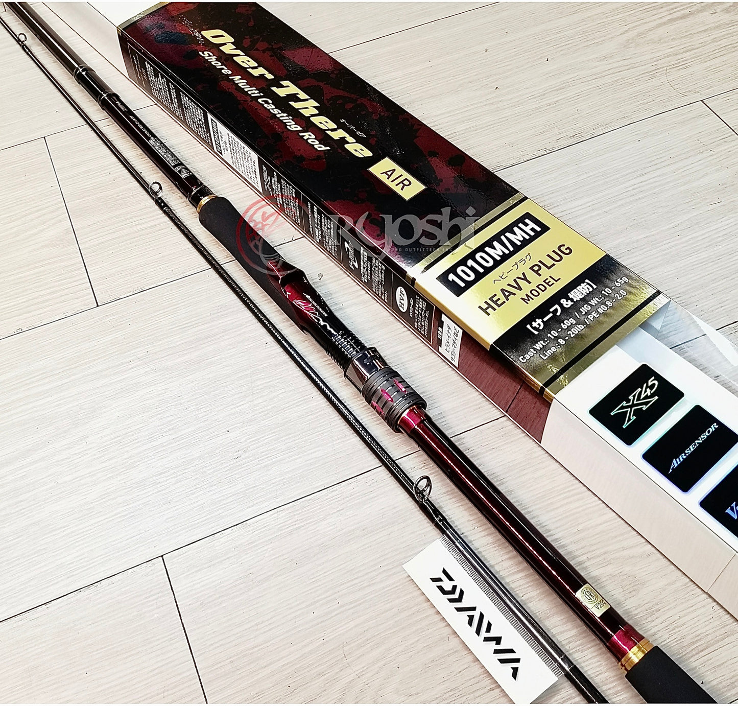 Daiwa Overthere 1010M/MH Heavy Plug Model