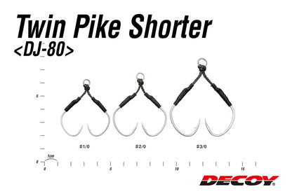 Decoy Twin pike shorter DJ-80