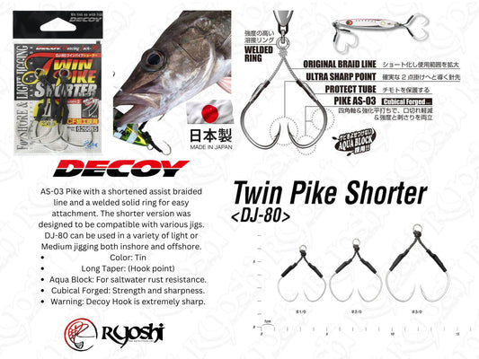 Decoy Twin pike shorter DJ-80