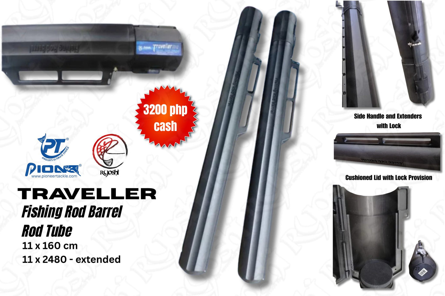 Pioneer Traveller Rod case