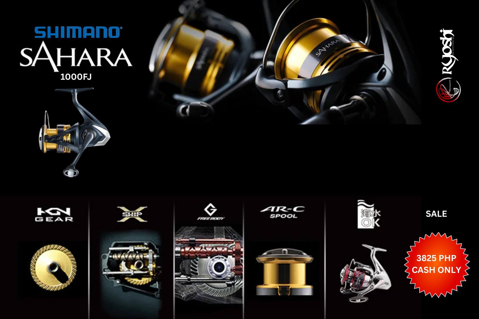 reel shimano sahara 1000 Shimano 22 Sahara 1000 FJ – Ryoshipro